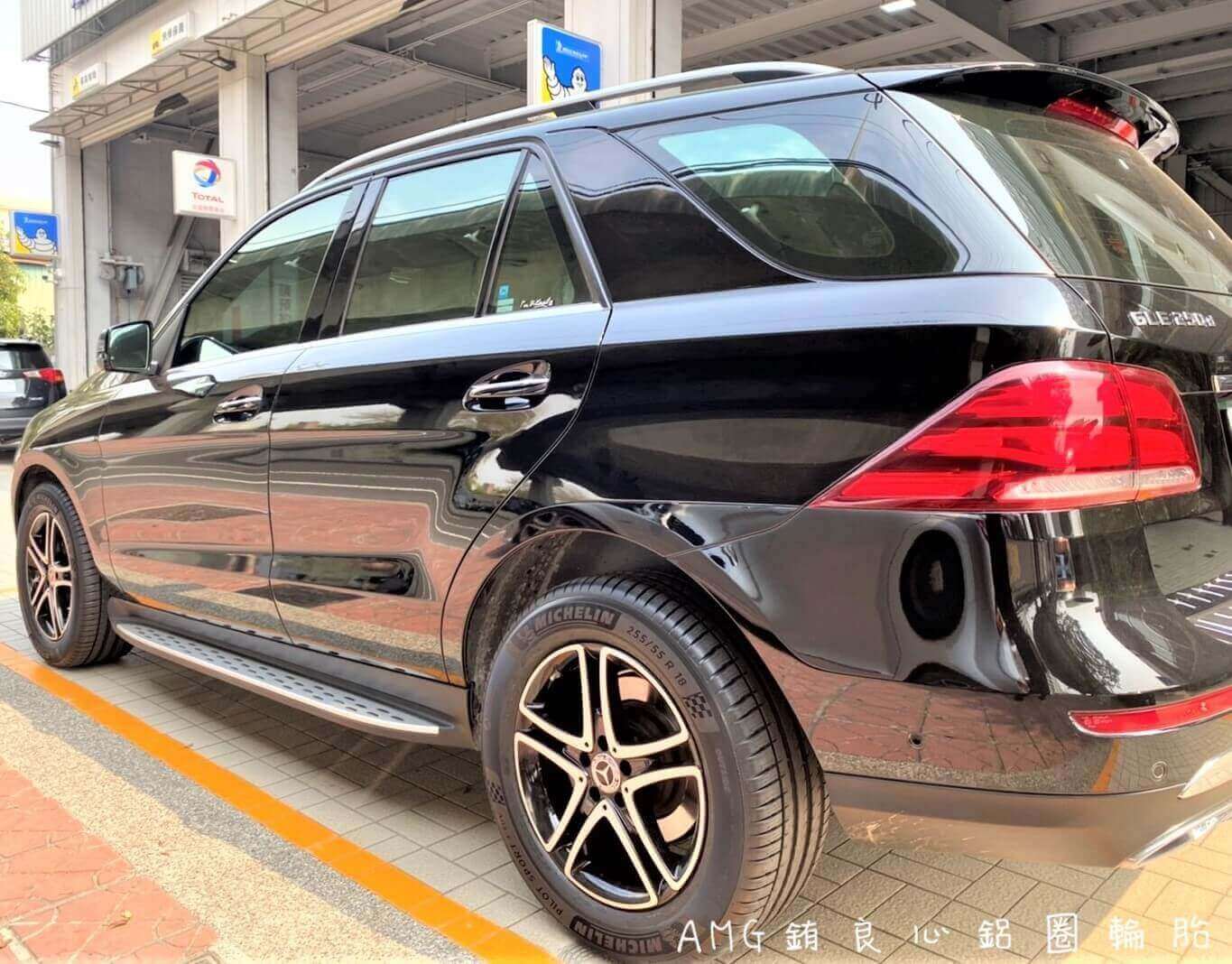 GLE250D升級18吋原廠AMG夜色大框胎一套的第4張圖片