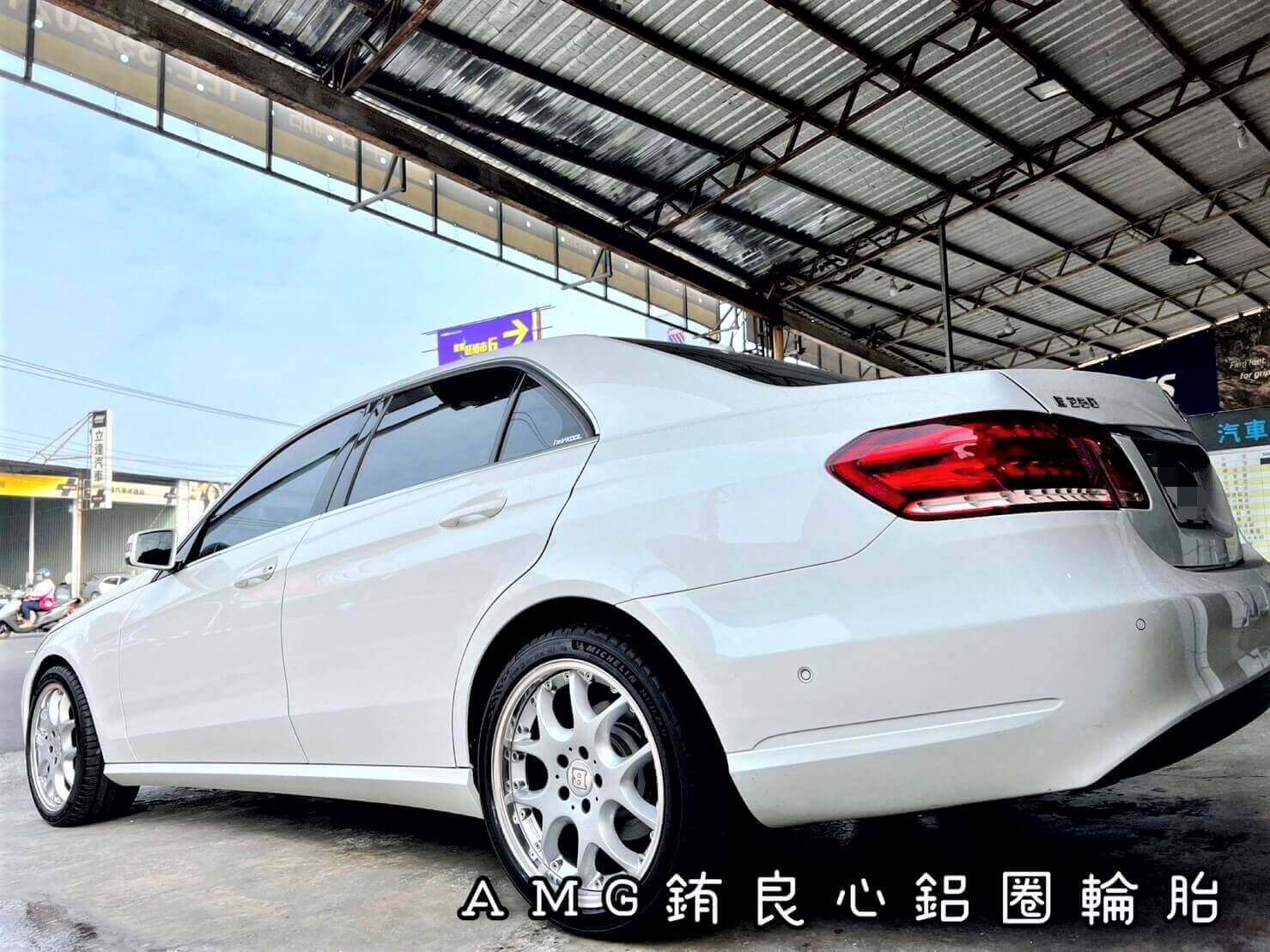 Benz W212車主升級更換原廠Brabus前後配18大框一套的第3張圖片