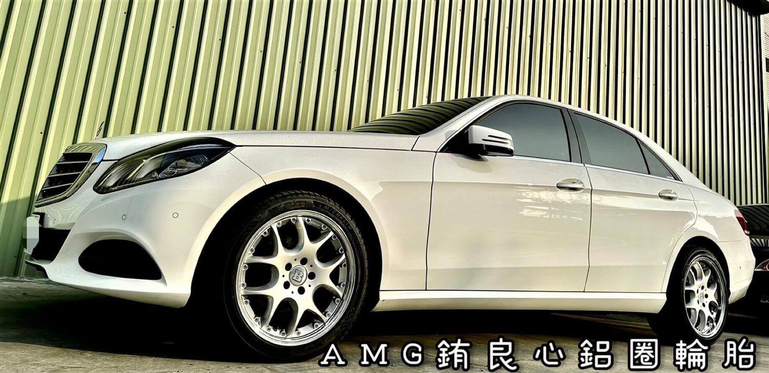 Benz W212車主升級更換原廠Brabus前後配18大框一套的第4張圖片