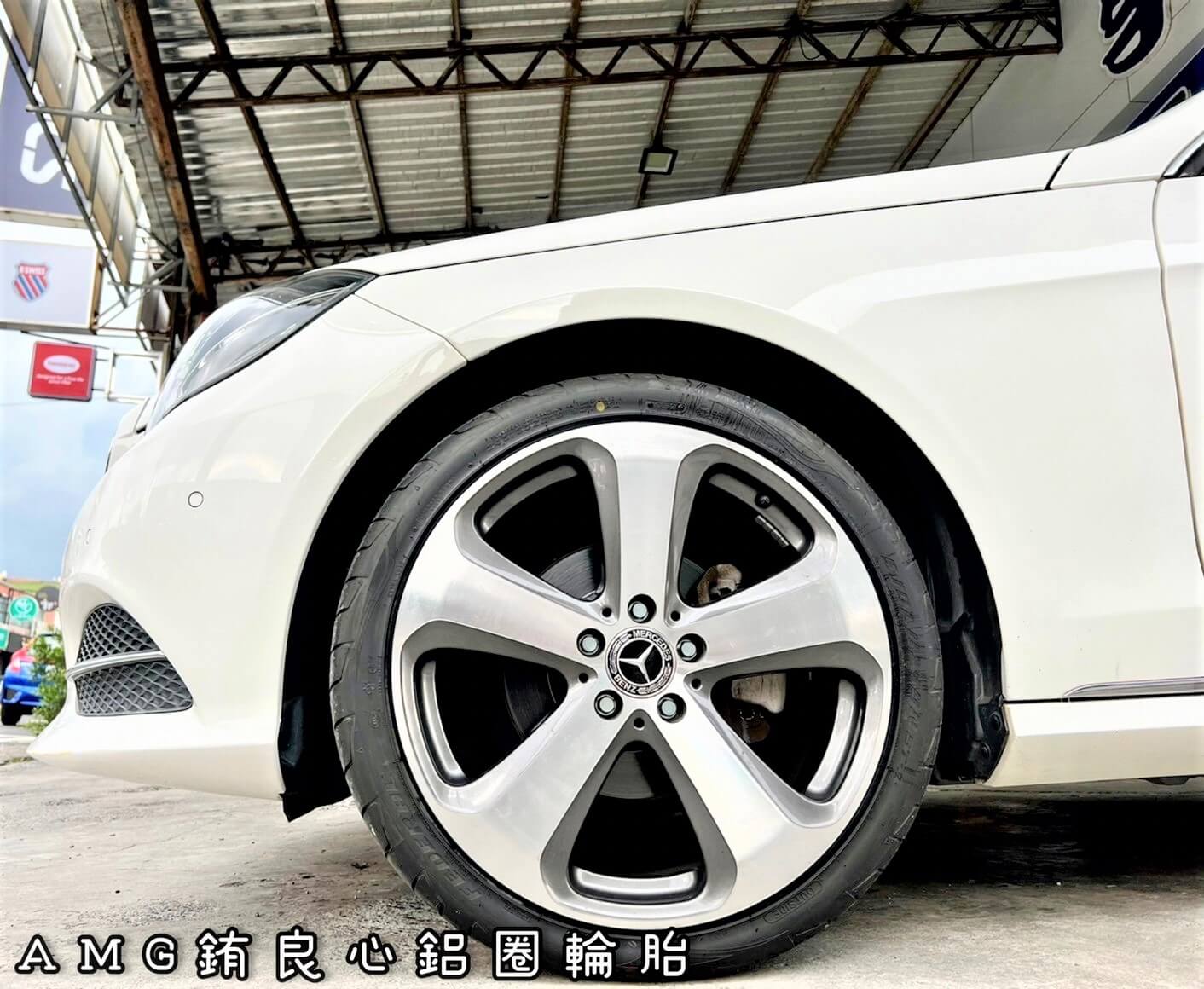 Benz W212車主升級更換Benz原廠19大框胎一套的第2張圖片