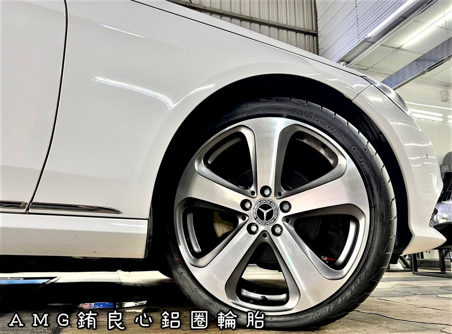 Benz W212車主升級更換Benz原廠19大框胎一套的第8張圖片