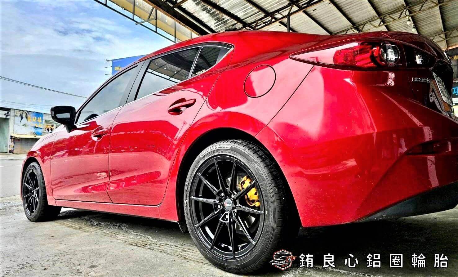 ✨Alliance AL834 x 17吋 x Mazda3的第8張圖片