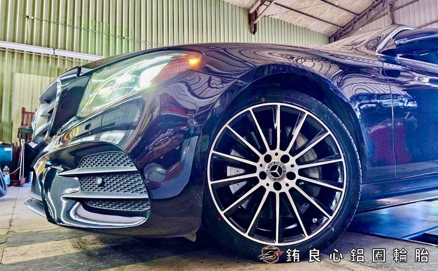 恭喜Benz W213車主升級更換W205原廠夜色AMG19大框一套的第6張圖片