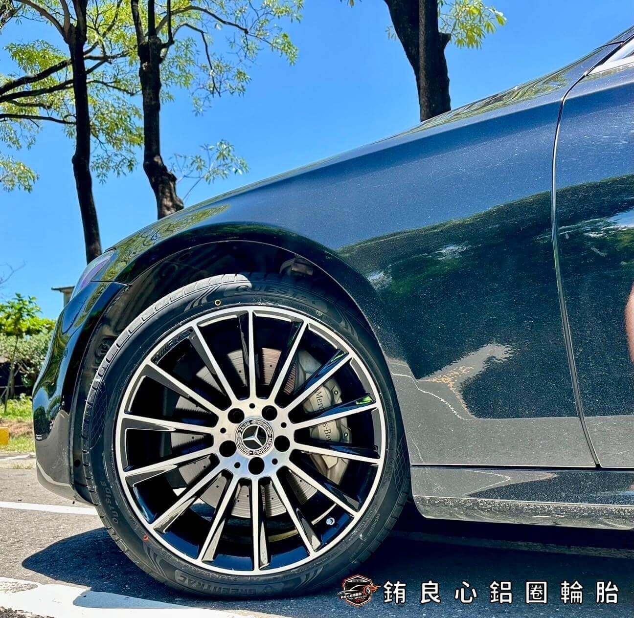 恭喜Benz W213車主升級更換W205原廠夜色AMG19大框一套的第10張圖片