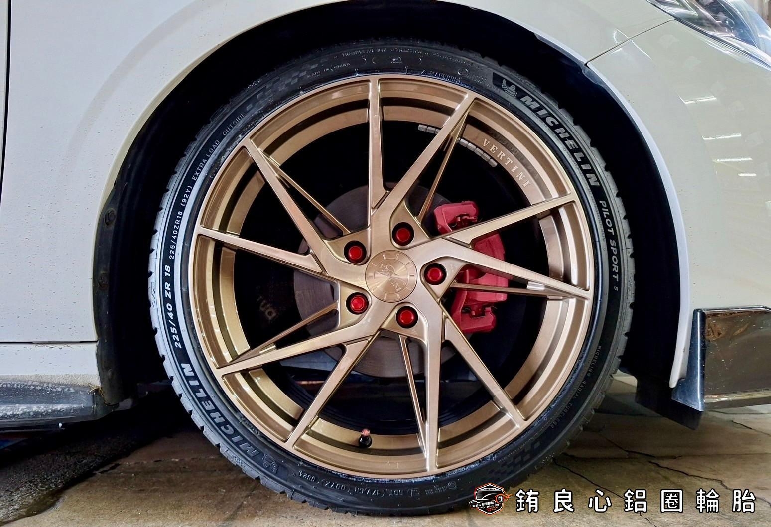 ✨VERTINI RFS1.9 x 18吋 x Nissan Sentra的第3張圖片