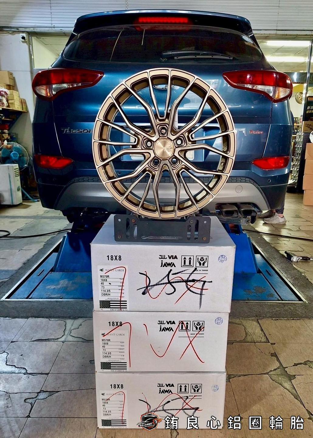 ✨Avant Gard M570R x 18吋 x Hyundai Tucson 1.6 T的第9張圖片