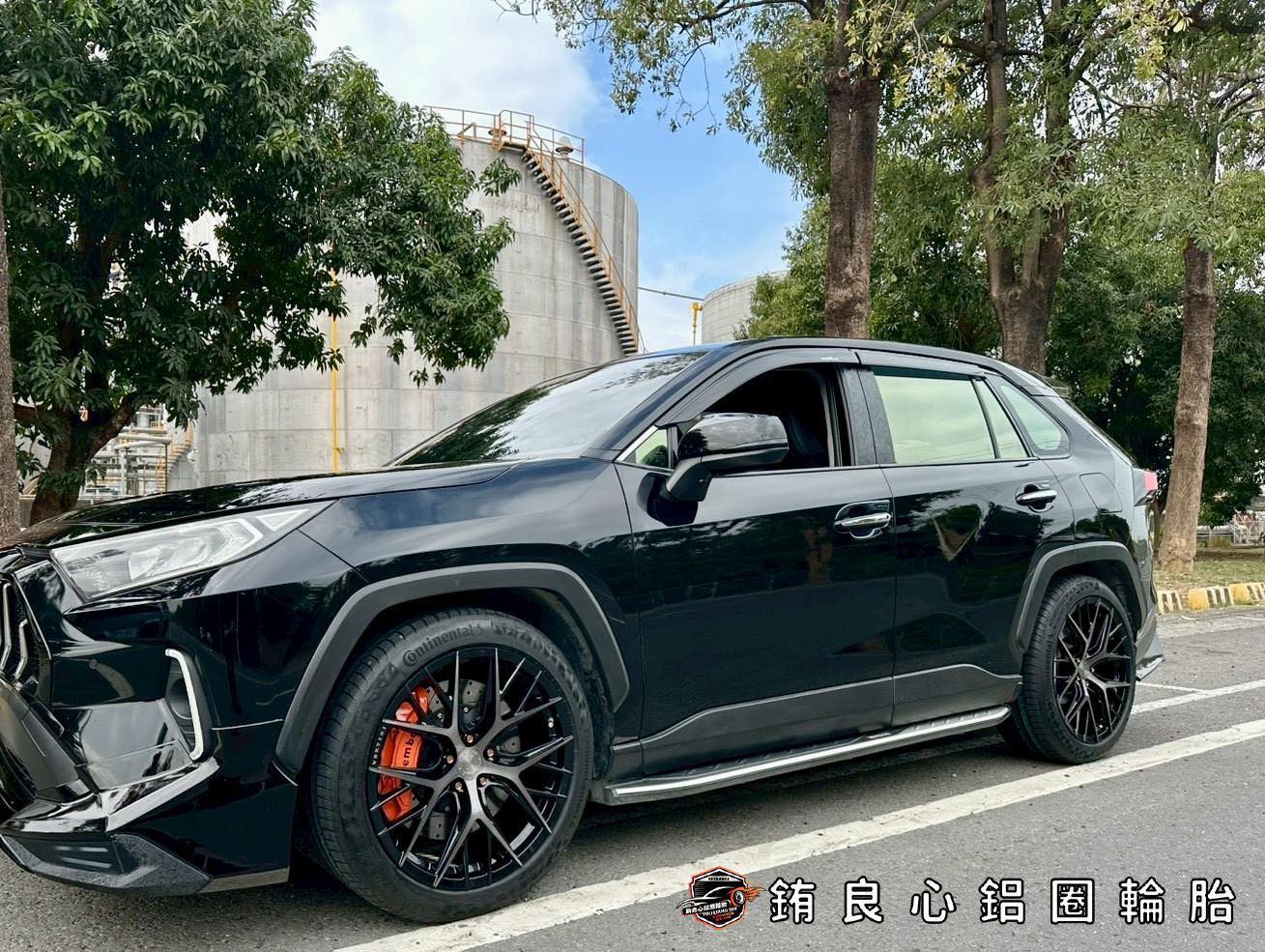 銪良心鋁圈輪胎的實裝照分享圖片