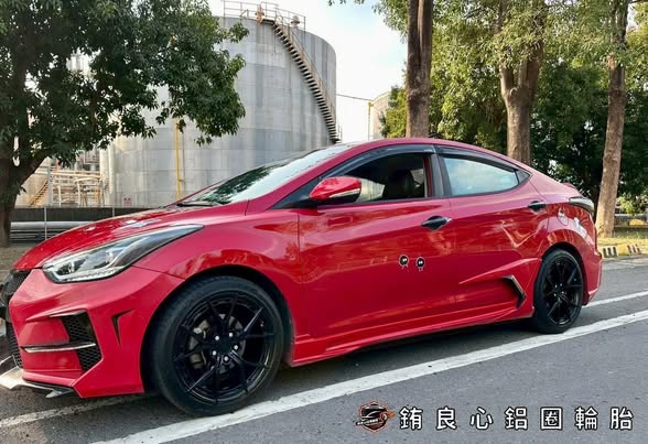 銪良心鋁圈輪胎的實裝照分享圖片