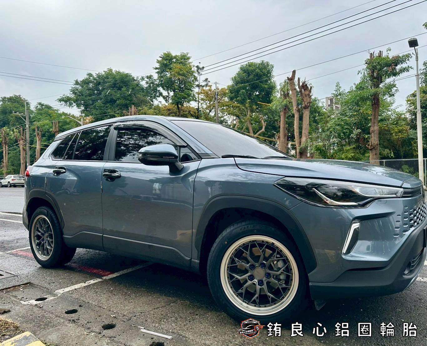 銪良心鋁圈輪胎的實裝照分享圖片