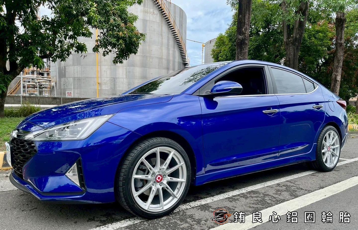 銪良心鋁圈輪胎的實裝照分享圖片