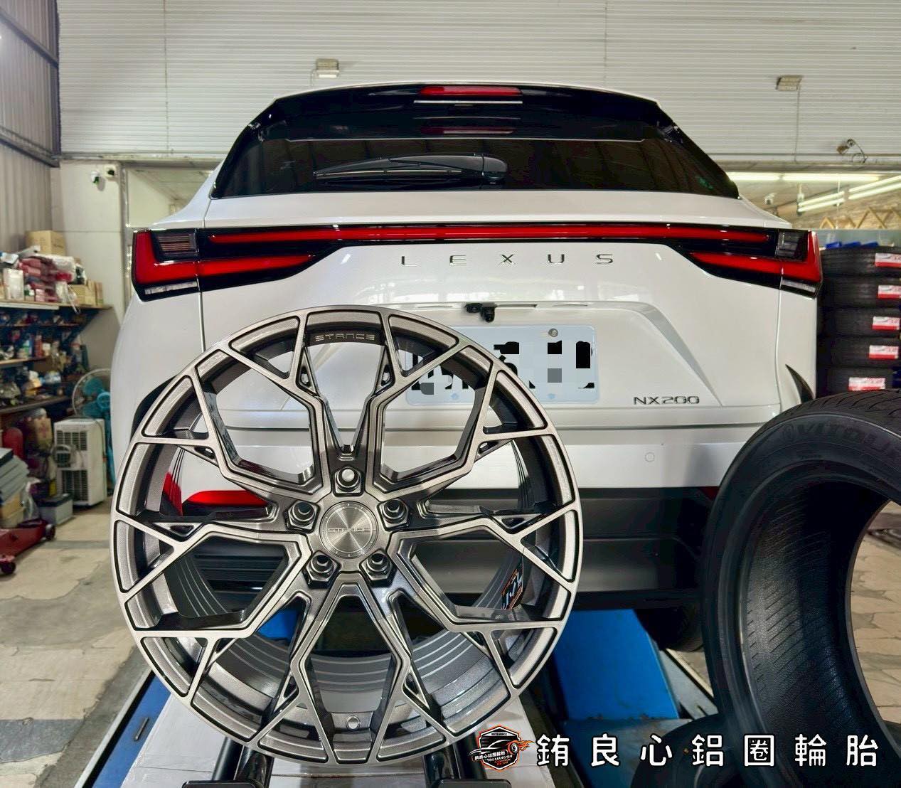 ✨STANCE SF10 x 18吋 x Lexus NX200的第8張圖片